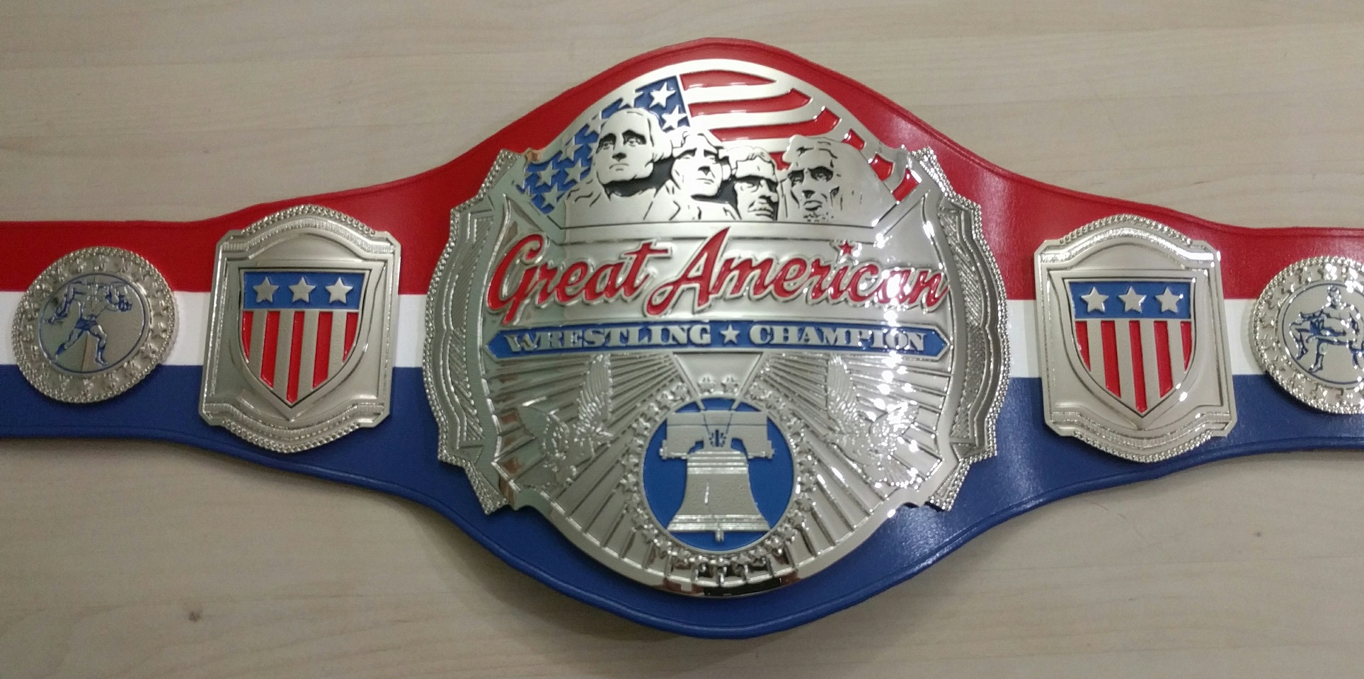Great American Wrestling Championship Belts by Dan