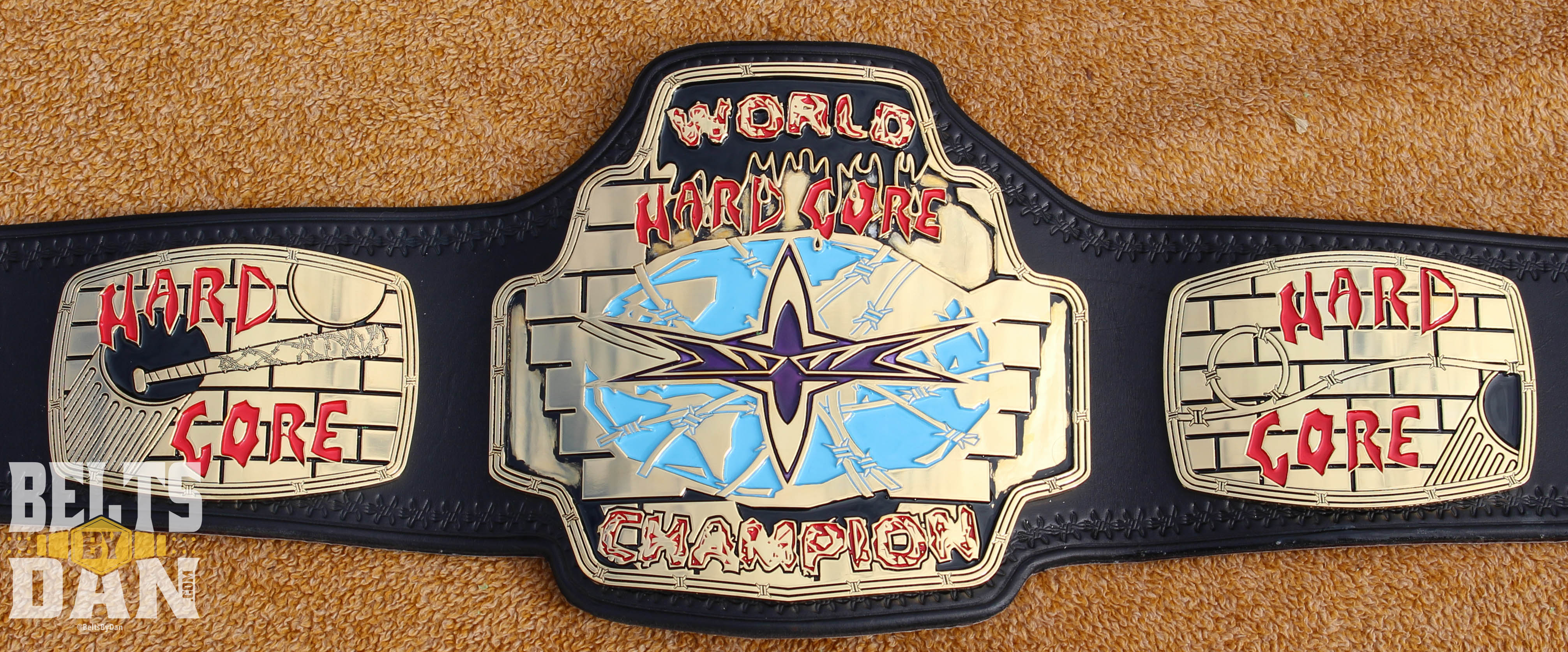 WSC Hardcore championsip title belts NEW 