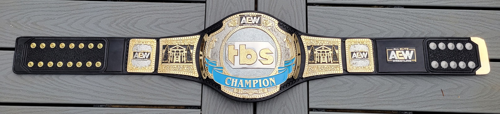 AEW TBS Championship Wrestling Belt Limited Collectors Pin